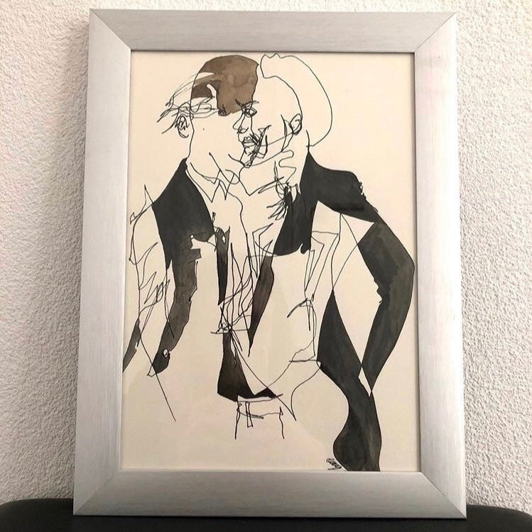Tableau Les Amoureux