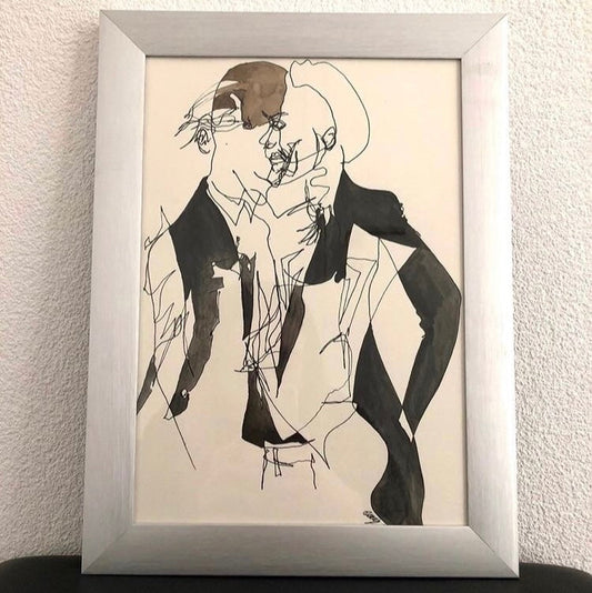 Tableau Les Amoureux